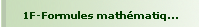 1F-Formules mathématiques